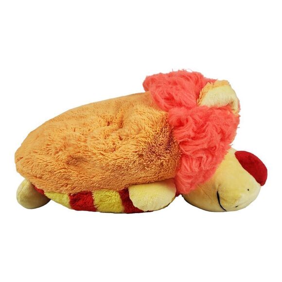 Mushabelly Lion Pillow Snoring Sound Plush Stuffed Animal Toy Yellow Orange 19" - Picture 4 of 10